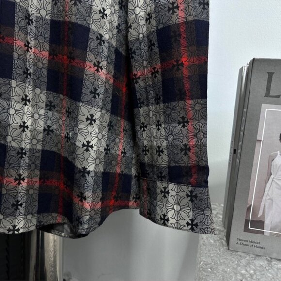 Chrome Hearts Black and Red Plaid Shirt - Picture 8 of 9